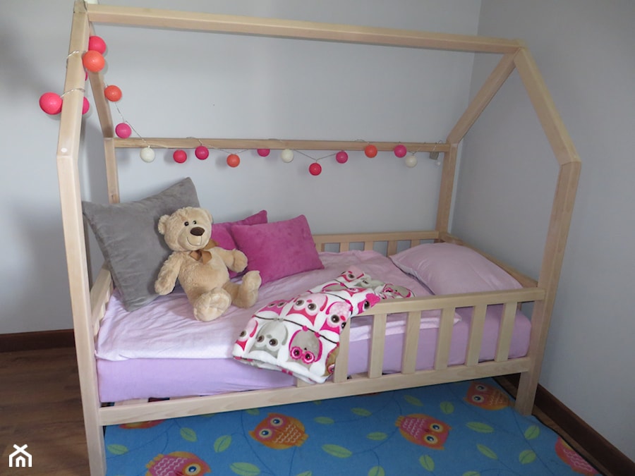 Meble dla dzieci - Łóżko domki - Mały biały pokój dziecka dla dziecka dla dziewczynki - zdjęcie od Art Wood