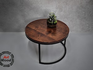 Stolik kawowy okrągły - zdjęcie od Art Wood