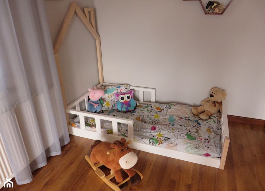 Meble dla dzieci - Łóżko domki - Pokój dziecka, styl skandynawski - zdjęcie od Art Wood