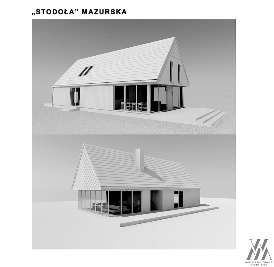 Dom Stodoła Mazurska - zdjęcie od NWA Atelier Anna Naperty Wójtowicz