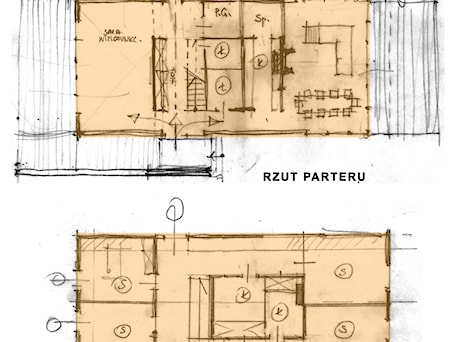 Aranżacje wnętrz - Domy: Dom Stodoła Mazurska - PROJEKT DOM TWÓJ (biuro projektówe). Przeglądaj, dodawaj i zapisuj najlepsze zdjęcia, pomysły i inspiracje designerskie. W bazie mamy już prawie milion fotografii!