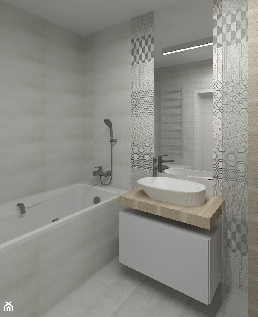 Projekt łazienki w Baninie - zdjęcie od CREATOR ARCHITEKT - Homebook