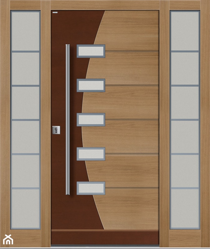 Top PLUS 10 z dwiema dostawkami - zdjęcie od PARMAX - producent ekskluzywnych drewnianych drzwi zewnętrznych