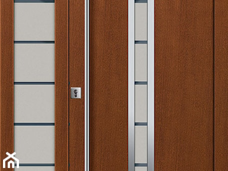 Aranżacje wnętrz - Domy: Drzwi zewnętrzne | Basic Line 06 z dostawką - PARMAX - producent ekskluzywnych drewnianych drzwi zewnętrznych. Przeglądaj, dodawaj i zapisuj najlepsze zdjęcia, pomysły i inspiracje designerskie. W bazie mamy już prawie milion fotografii!