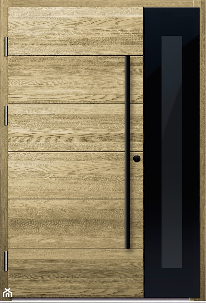 Drzwi zewnętrzne | Top WOOD 03A - zdjęcie od PARMAX - producent ekskluzywnych drewnianych drzwi zewnętrznych - Homebook