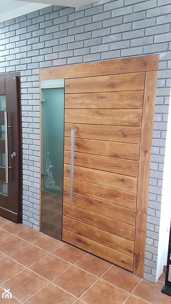 Drzwi Xfaktor - zdjęcie od PARMAX - producent ekskluzywnych drewnianych drzwi zewnętrznych - Homebook