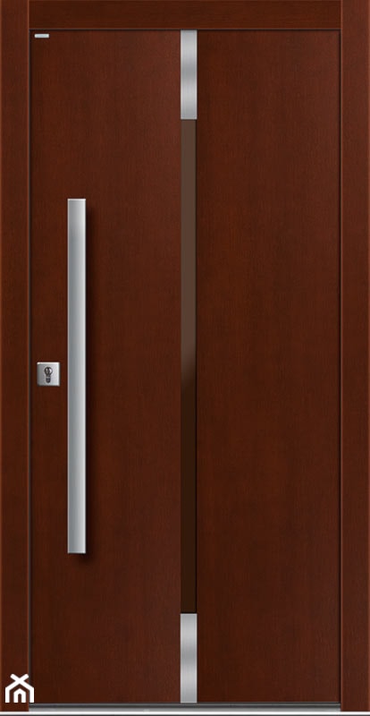 Drzwi zewnętrzne | Basic Line 07 - zdjęcie od PARMAX - producent ekskluzywnych drewnianych drzwi zewnętrznych - Homebook