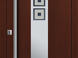 Drzwi zewnętrzne | Top INOX 12 - zdjęcie od PARMAX - producent ekskluzywnych drewnianych drzwi zewnętrznych