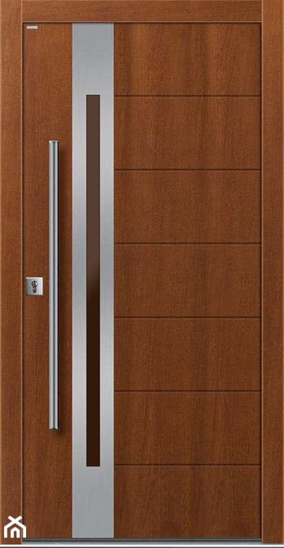 Drzwi zewnętrzne | Basic Line 12 - zdjęcie od PARMAX - producent ekskluzywnych drewnianych drzwi zewnętrznych - Homebook