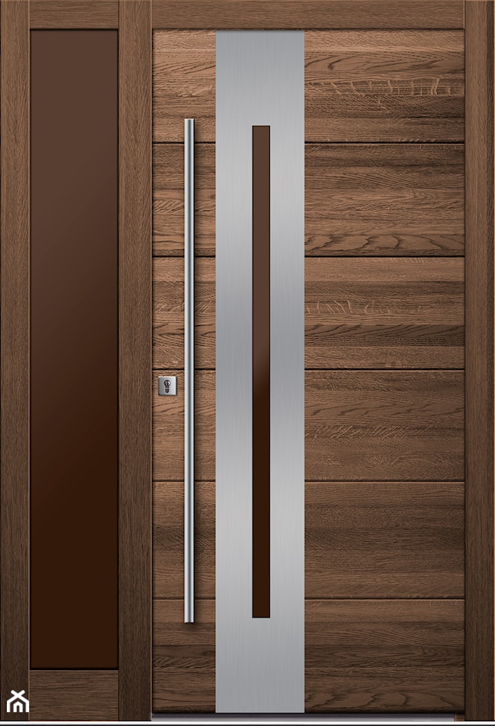 Drzwi zewnętrzne | Top WOOD 02 - zdjęcie od PARMAX - producent ekskluzywnych drewnianych drzwi zewnętrznych - Homebook
