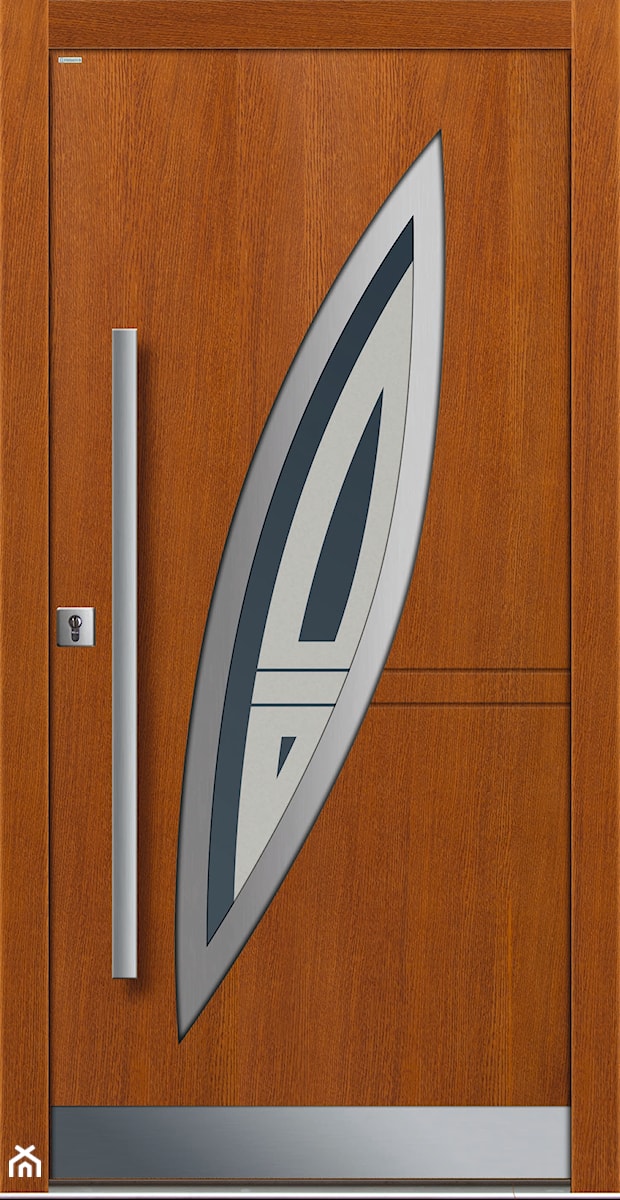 Drzwi zewnętrzne | Top INOX 13 - zdjęcie od PARMAX - producent ekskluzywnych drewnianych drzwi zewnętrznych
