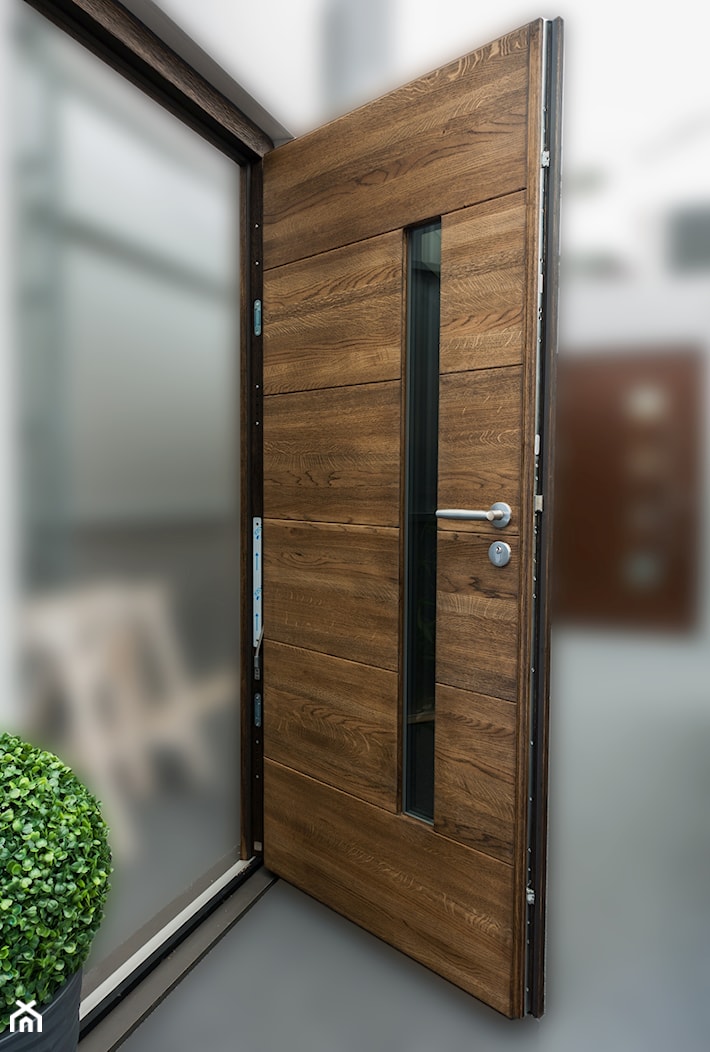 Drzwi zewnętrzne | Top WOOD 04 - zdjęcie od PARMAX - producent ekskluzywnych drewnianych drzwi zewnętrznych - Homebook