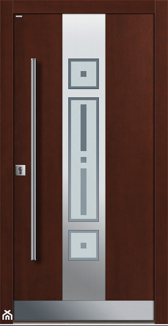 Drzwi zewnętrzne | Top INOX 5 - zdjęcie od PARMAX - producent ekskluzywnych drewnianych drzwi zewnętrznych - Homebook