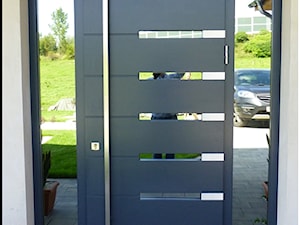 Top INOX 15 z dwoma dostawkami - zdjęcie od PARMAX - producent ekskluzywnych drewnianych drzwi zewnętrznych
