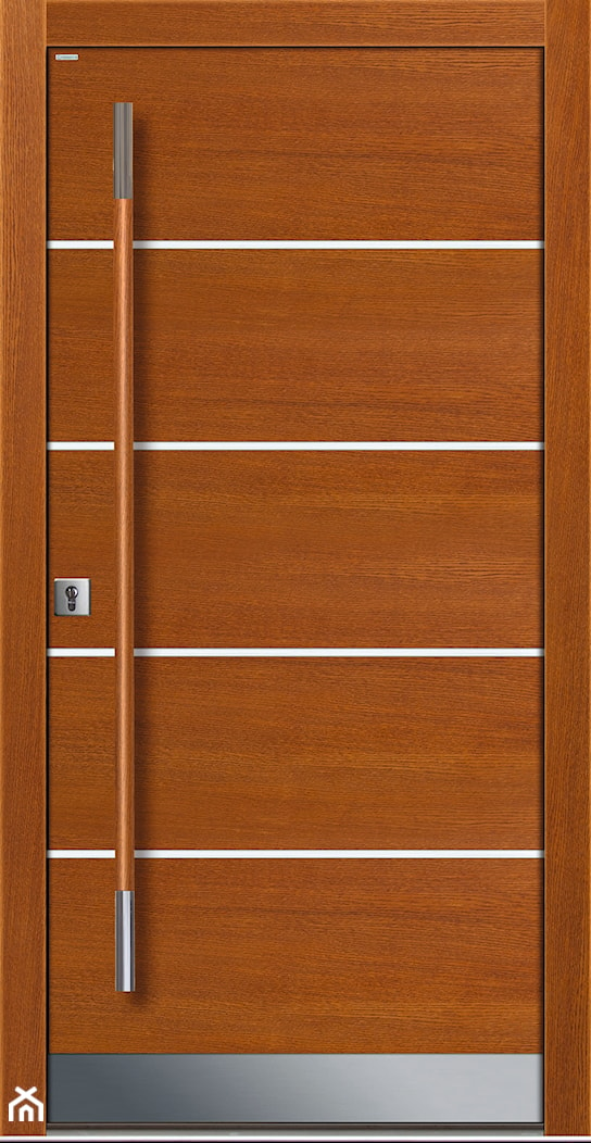 Drzwi zewnętrzne | Top INOX 10 - zdjęcie od PARMAX - producent ekskluzywnych drewnianych drzwi zewnętrznych - Homebook