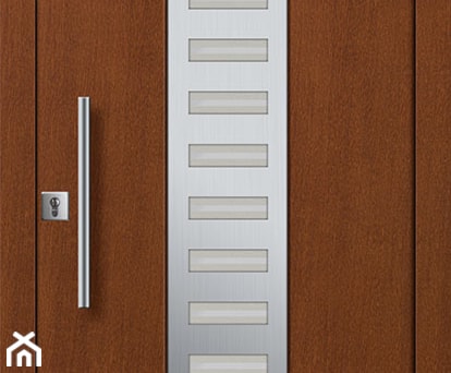 Aranżacje wnętrz - Domy: Drzwi zewnętrzne | Basic Line 01 - PARMAX - producent ekskluzywnych drewnianych drzwi zewnętrznych. Przeglądaj, dodawaj i zapisuj najlepsze zdjęcia, pomysły i inspiracje designerskie. W bazie mamy już prawie milion fotografii!