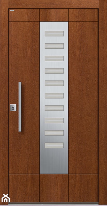 Drzwi zewnętrzne | Basic Line 01 - zdjęcie od PARMAX - producent ekskluzywnych drewnianych drzwi zewnętrznych - Homebook