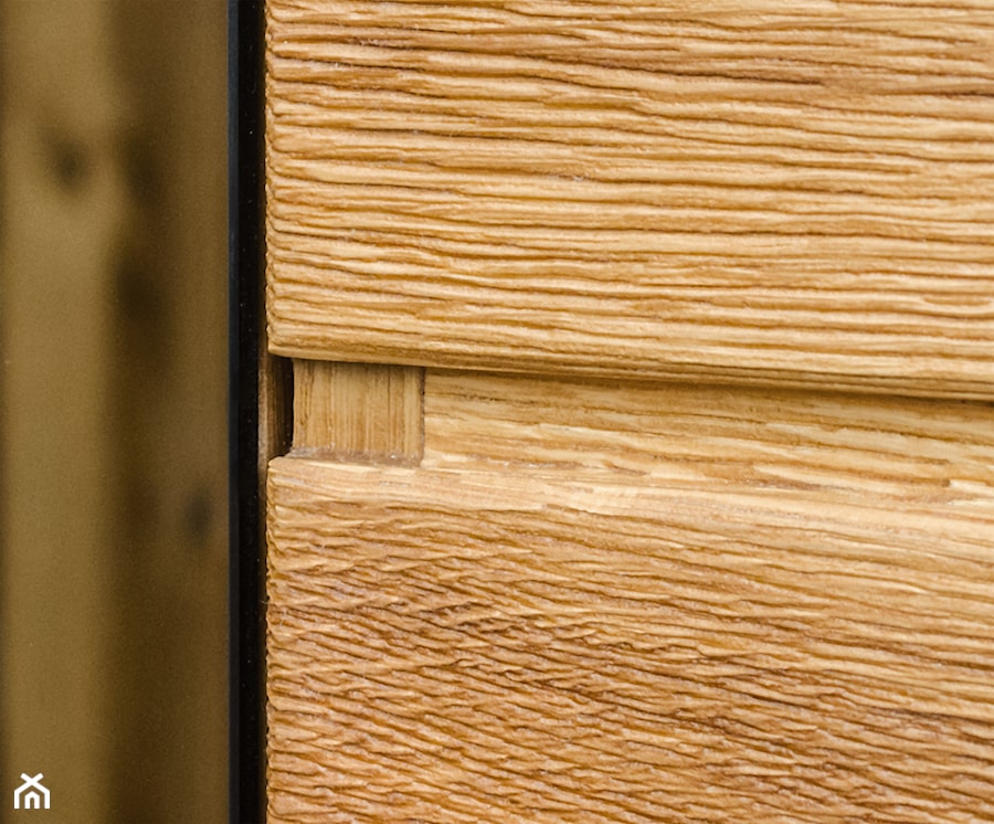 Głębokie frezowanie drzwi X-Faktor - zdjęcie od PARMAX - producent ekskluzywnych drewnianych drzwi zewnętrznych