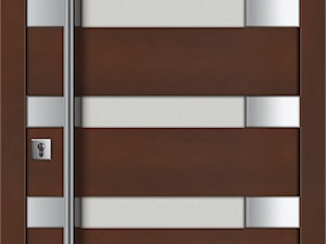 Drzwi zewnętrzne | Top INOX 14 - zdjęcie od PARMAX - producent ekskluzywnych drewnianych drzwi zewnętrznych