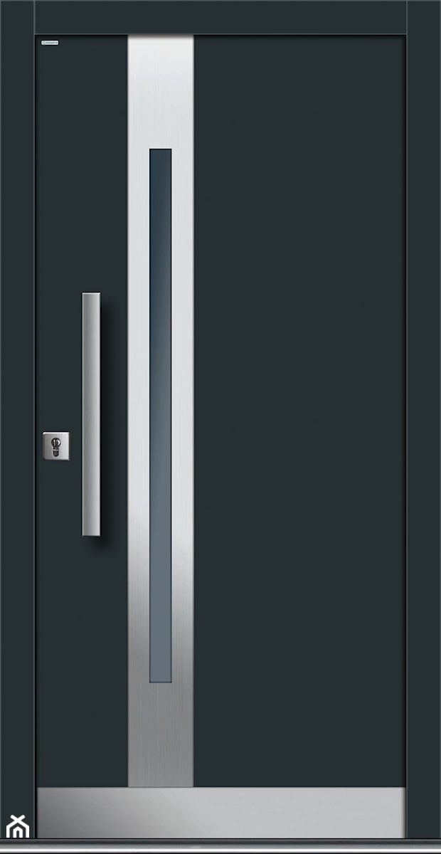Drzwi zewnętrzne | Top INOX 8 - zdjęcie od PARMAX - producent ekskluzywnych drewnianych drzwi zewnętrznych
