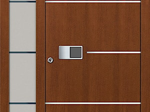 Drzwi zewnętrzne | Basic Line 04 z dostawką - zdjęcie od PARMAX - producent ekskluzywnych drewnianych drzwi zewnętrznych