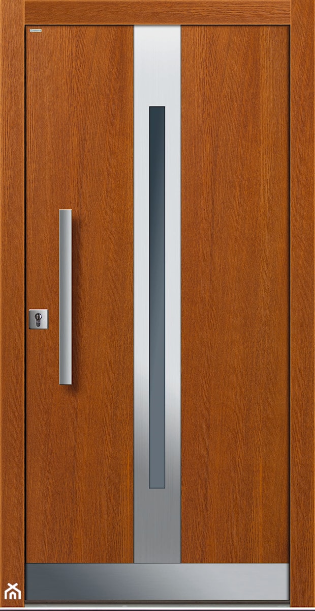 Drzwi zewnętrzne | Top INOX 9 - zdjęcie od PARMAX - producent ekskluzywnych drewnianych drzwi zewnętrznych