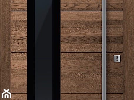 Aranżacje wnętrz - Domy: Drzwi zewnętrzne | Top WOOD 01 - PARMAX - producent ekskluzywnych drewnianych drzwi zewnętrznych. Przeglądaj, dodawaj i zapisuj najlepsze zdjęcia, pomysły i inspiracje designerskie. W bazie mamy już prawie milion fotografii!