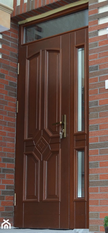 Realizacja Projektu Na Klasyczne Drzwi Zewnętrzne - zdjęcie od PARMAX - producent ekskluzywnych drewnianych drzwi zewnętrznych - Homebook