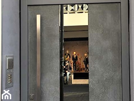 Aranżacje wnętrz - Domy: Ekskluzywne drzwi zewnętrzne model Glass 01 z naświetlem górnym - PARMAX - producent ekskluzywnych drewnianych drzwi zewnętrznych. Przeglądaj, dodawaj i zapisuj najlepsze zdjęcia, pomysły i inspiracje designerskie. W bazie mamy już prawie milion fotografii!