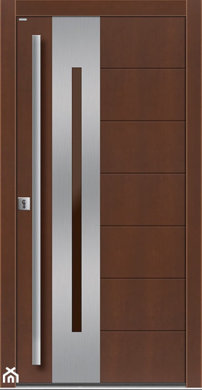 Drzwi zewnętrzne | Basic Line 05 - zdjęcie od PARMAX - producent ekskluzywnych drewnianych drzwi zewnętrznych - Homebook