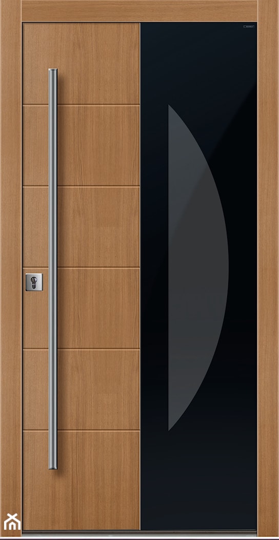 Drzwi zewnętrzne | Top GLASS 2 - zdjęcie od PARMAX - producent ekskluzywnych drewnianych drzwi zewnętrznych - Homebook
