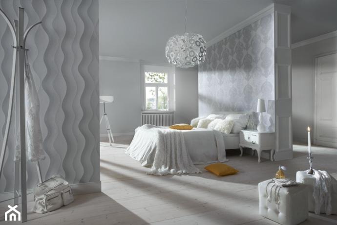 Tapety dostępne w ciągu 24h - Sypialnia, styl nowoczesny - zdjęcie od ubierzsciany.pl - Homebook