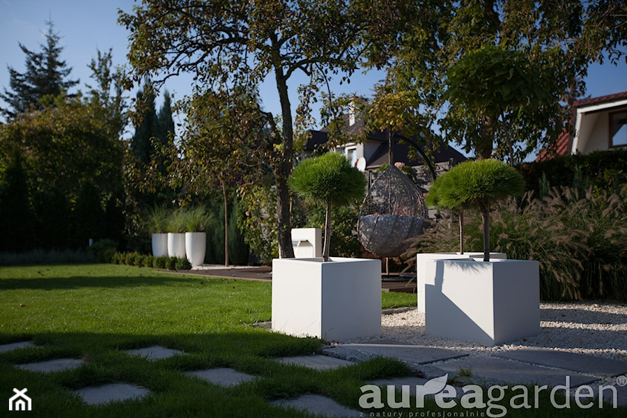 Ogród z jacuzzi - zdjęcie od Aurea Garden Dagmara Berent