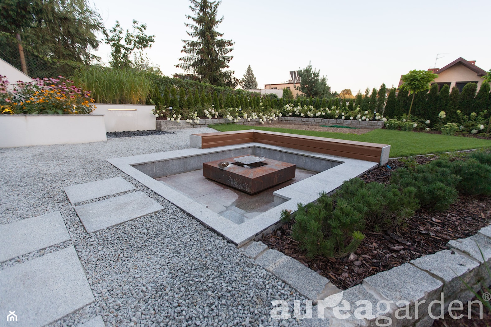 wgłębnik z paleniskiem - zdjęcie od Aurea Garden Dagmara Berent - Homebook