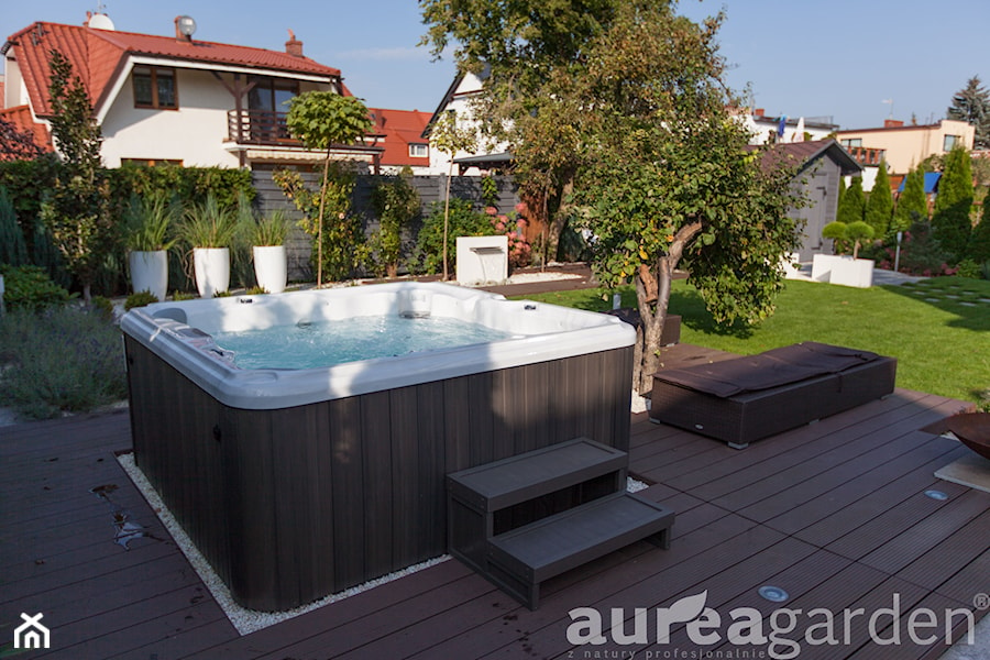 Ogród z jacuzzi - zdjęcie od Aurea Garden Dagmara Berent