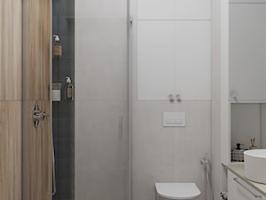 Projekt przytulnego domu - Łazienka, styl nowoczesny - zdjęcie od JUKA design Pracownia Wnętrz