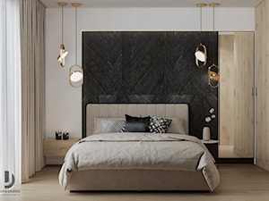 Mieszkanie modern classic - Sypialnia, styl nowoczesny - zdjęcie od JUKA design Pracownia Wnętrz