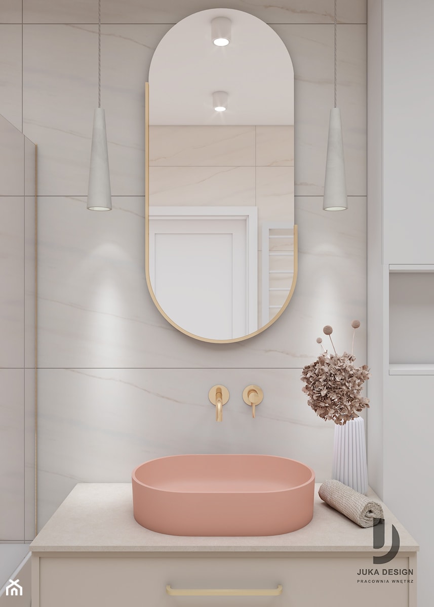łazienka modern classic - zdjęcie od JUKA design Pracownia Wnętrz
