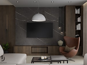 salon w nowoczesnym stylu - zdjęcie od JUKA design Pracownia Wnętrz