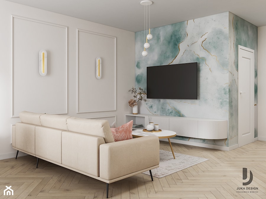 salon modern classic - zdjęcie od JUKA design Pracownia Wnętrz