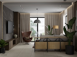 salon w nowoczesnym stylu - zdjęcie od JUKA design Pracownia Wnętrz