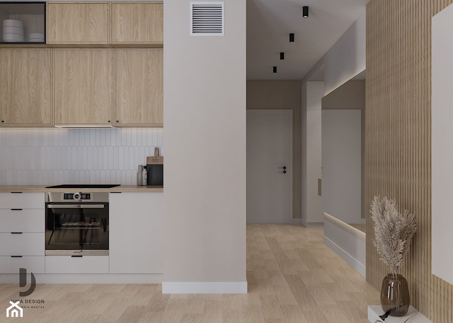 nowoczesne mieszkanie w Rzeszowie - Kuchnia, styl nowoczesny - zdjęcie od JUKA design Pracownia Wnętrz