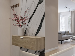 nowoczesne mieszkanie w Rzeszowie - Hol / przedpokój, styl nowoczesny - zdjęcie od JUKA design Pracownia Wnętrz