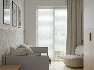 Nowoczesne i elegenckie mieszkanie - Sypialnia, styl nowoczesny - zdjęcie od JUKA design Pracownia Wnętrz