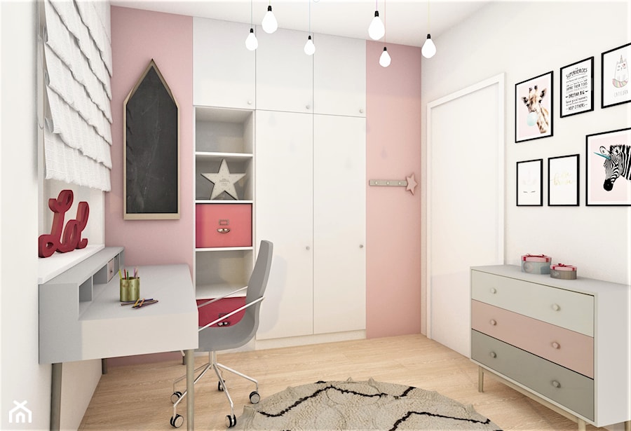 pokój dla dziewczynki - zdjęcie od JUKA design Pracownia Wnętrz