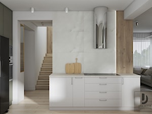 Projekt przytulnego domu - Kuchnia, styl nowoczesny - zdjęcie od JUKA design Pracownia Wnętrz