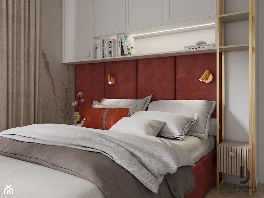 sypialnia modern classic - zdjęcie od JUKA design Pracownia Wnętrz