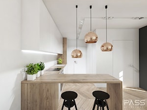 Projekt 11 - Kuchnia, styl minimalistyczny - zdjęcie od PASS Architekci