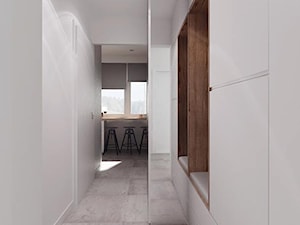 Projekt 3 - Hol / przedpokój, styl minimalistyczny - zdjęcie od PASS Architekci