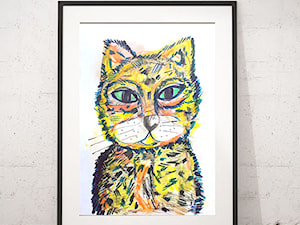 bajkowy obraz z kotem - zdjęcie od annasko